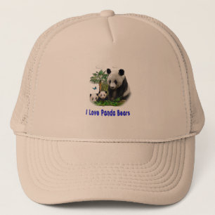 Boné panda beras