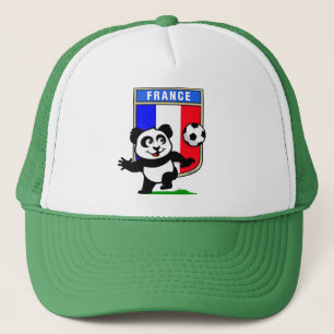 Boné Panda do futebol de France