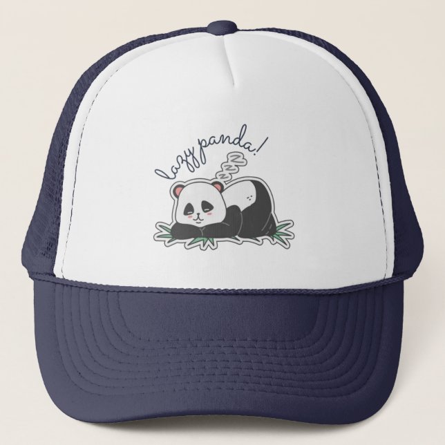 Boné Panda preguiçosa (Frente)