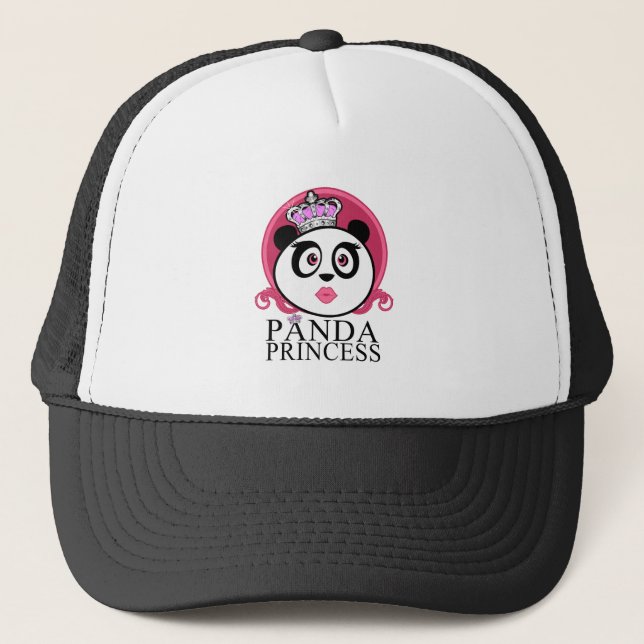 Boné Panda Princesa Panda Rainha Fofa (Frente)