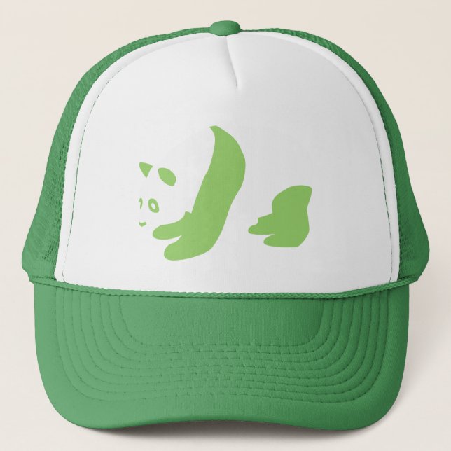 Boné Panda (Verde) (Frente)