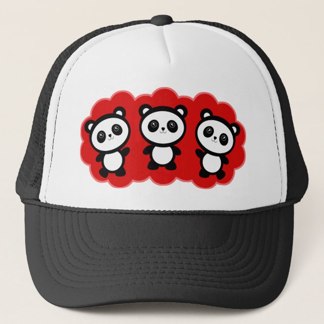 Boné PANDAS - chapéu (Frente)