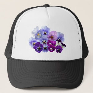 Boné Pansy Isolou A Família Violeta Flor Da Natureza V