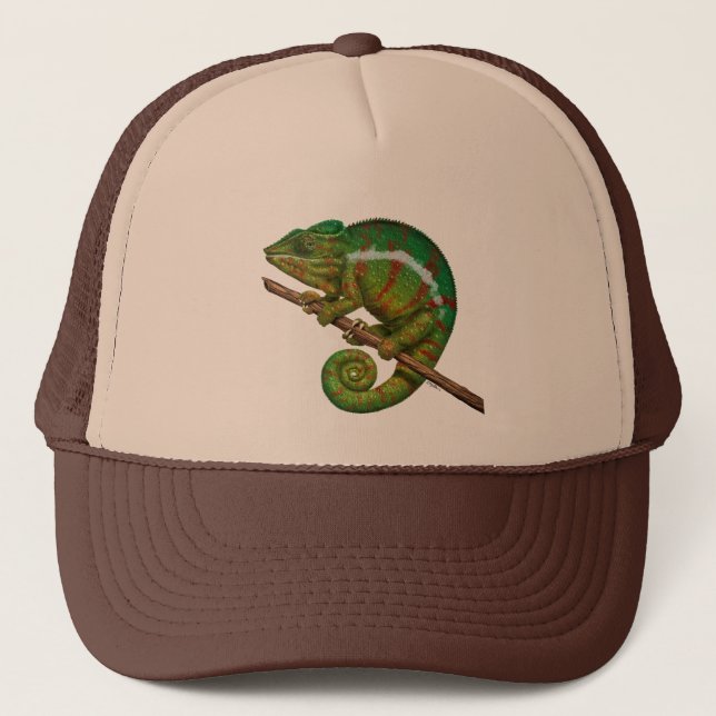 Boné Panther Chameleon Digital Painting (Frente)