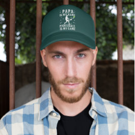 Boné PAPA é meu nome PICKLEBALL é meu presente de jogo