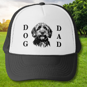 Boné Papai Cachorro Labradoodle Dia dos Pais Doodle