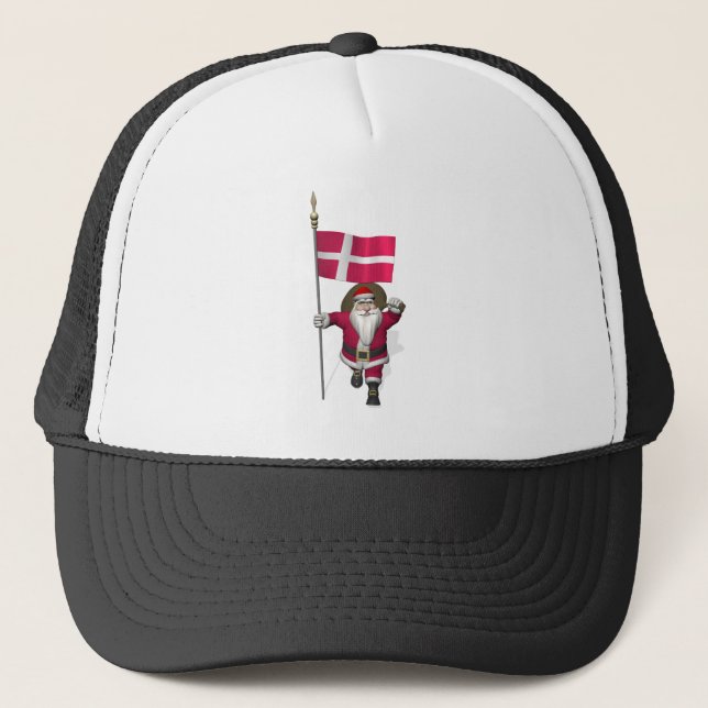 Boné Papai Noel, Alferes Da Dinamarca Dannebrog (Frente)