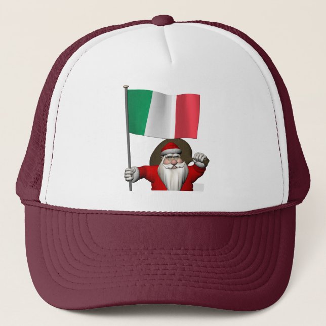 Boné Papai Noel, Alferes Da Itália (Frente)