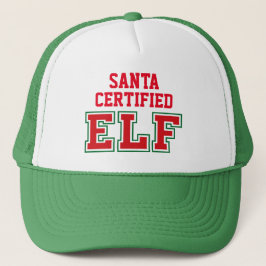 Boné Papai noel Certified Elf