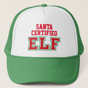 Boné Papai noel Certified Elf