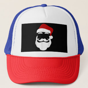Boné Papai Noel com óculos escuros Design de Natal engr