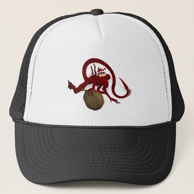 Boné Papai Noel do Espaço Exterior (Frente)