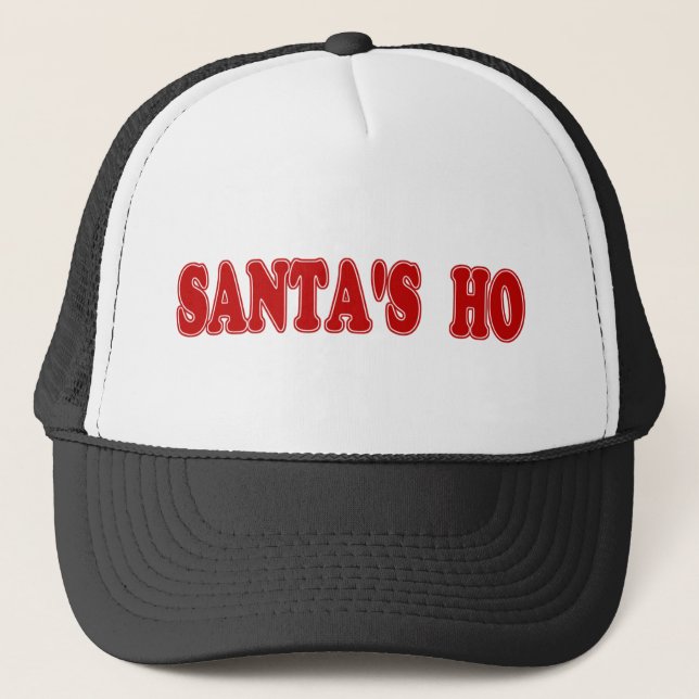 Boné Papai noel Ho (Frente)