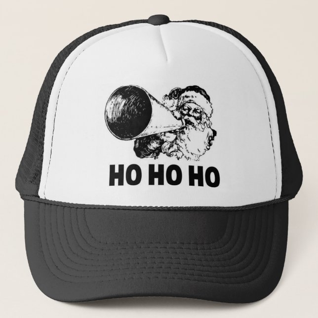 Boné Papai Noel Ho Ho Ho  (Frente)