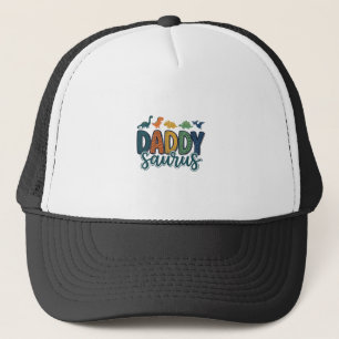 Boné Papai Saurus Pai Dinossauro Fofo Design Vetorial_1