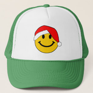 Boné Papais noeis de Natal bonitos Face Feliz