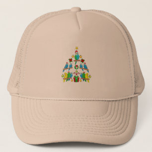 Boné Papais noeis de natal de basquete de camisa Xm