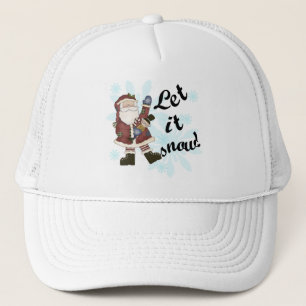 Boné Papais noeis Deixam-na Neve T-shirts e presentes