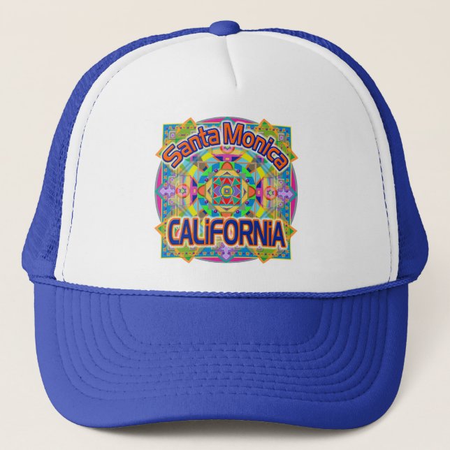 Boné Papais noeis Monica CALIFÓRNIA Happy Hat (Frente)