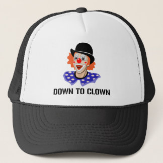 Boné Para clown para baixo piada engraçada do humor