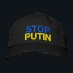 Boné Pára De Putin Interromper A Guerra Na Ucrânia - Ba<br><div class="desc">Mantenho-Me Com A Ucrânia - Liberdade - Paz - Apoio à Ucrânia - Solidariedade - Bandeira da Ucrânia - Forte Juntos - Vitória da Liberdade - Parem De Putin - Parem A Guerra! Vamos faz do mundo um lugar melhor - todos juntos! Um mundo melhor começa - depende - precisa...</div>