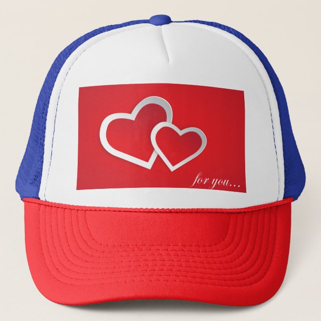 Boné Para Você Dia de os namorados Hearts Design- 21987 (Frente)