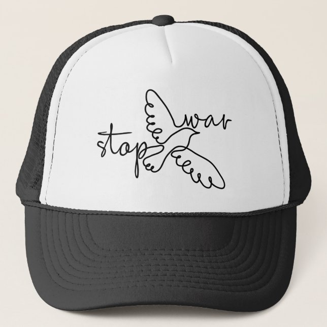 Boné Parar Guerra (Frente)