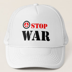 Boné Parar slogan de guerra