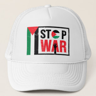 Boné Pare a Guerra - Vidas Palestinas Importam - Liberd