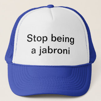 Boné pare de ser um jabroni