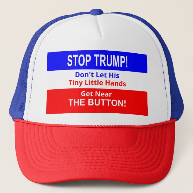 Boné Pare o chapéu pequeno minúsculo do camionista das (Frente)