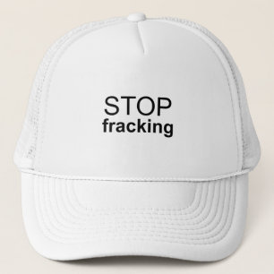 Boné Pare o Fracking