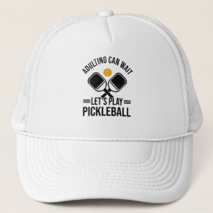 Boné Parentes de passatempo do jogador de picleball em 
