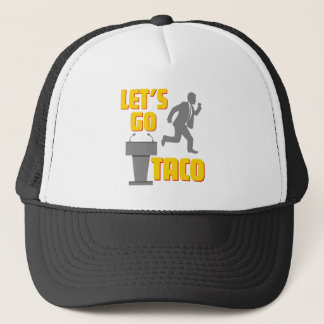 Boné Paródia Política do vamos Go Taco