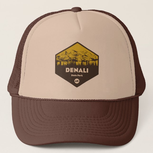 Boné Parque Estadual Denali Alasca (Frente)