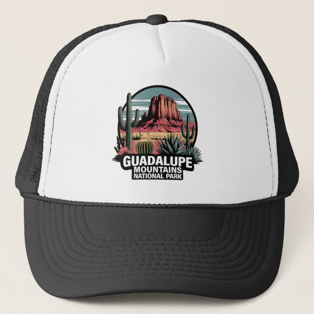 Boné Parque Nacional das Montanhas Guadalupe Texas (Frente)