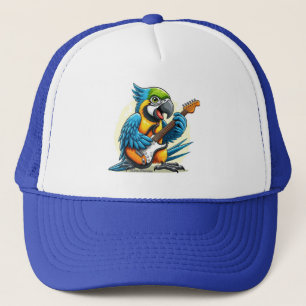 Boné Parrot Rock Music