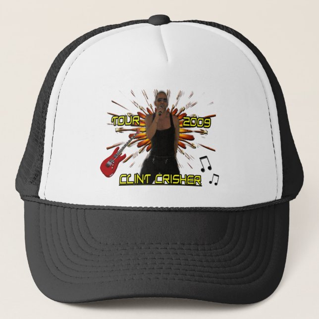 Boné Parte dianteira de Clint Crisher 2009/traseiro (Frente)