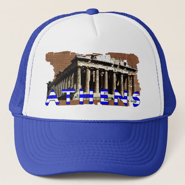 Boné Parthenon Athens, Grécia (Frente)