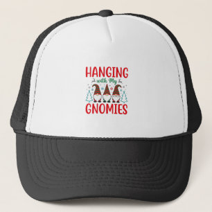 Boné Passando o Natal com Meus Gnomos