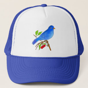 Boné Pássaro azul