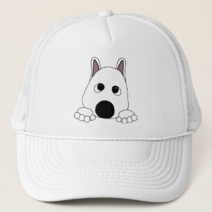 Boné pastagem branca de akita