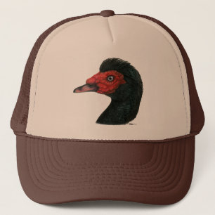 Boné Pato: Cabeça de Muscovy