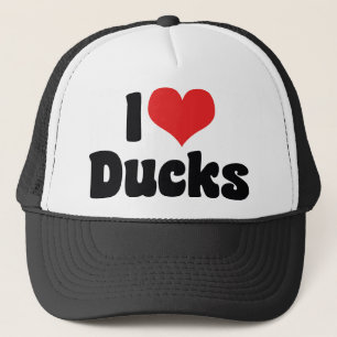Boné Patos de Coração que Eu Amo