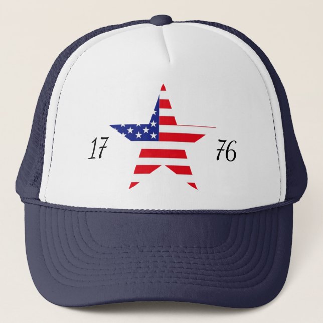 Boné Patriótico Americano (Frente)