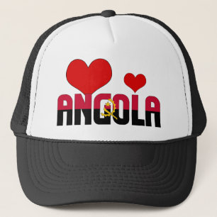 Boné Patriótico dos Corações da Bandeira de Angola