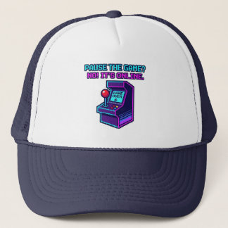 Boné Pausar o Jogo Não É Online Camiseta