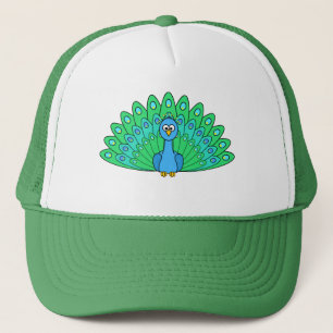 Boné Pavão dos desenhos animados