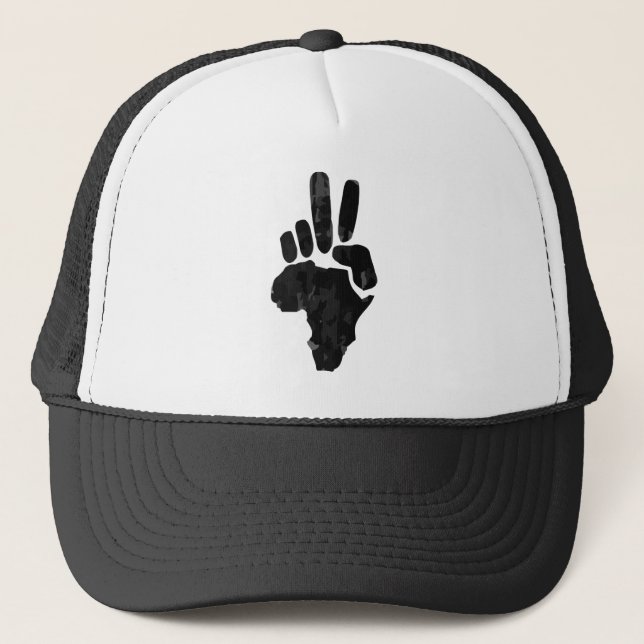 Boné Paz africana (Frente)