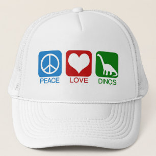 BONÉ PAZ, AMOR, DINOS